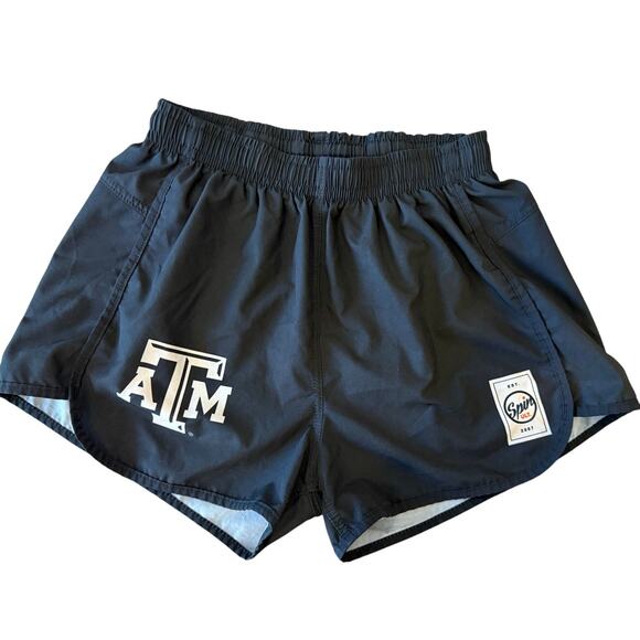 TEXAS A&M UNIVERSITY AGGIES Spin ULT Athleisure Shorts Size S GAMEDAY A & M - Picture 1 of 8